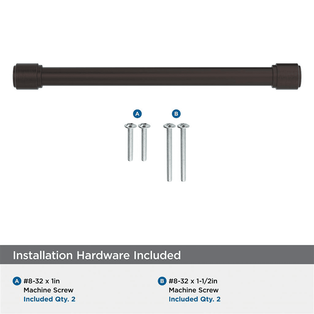 192mm Faircrest Cabinet Pull, Oil-Rubbed Bronze Alt 2 - Image