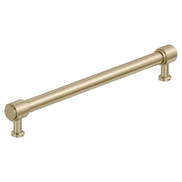224mm Faircrest Cabinet Pull, Golden Champagne Main - Image