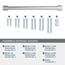 305mm Faircrest Appliance Pull, Polished Chrome Alt 2 - Image
