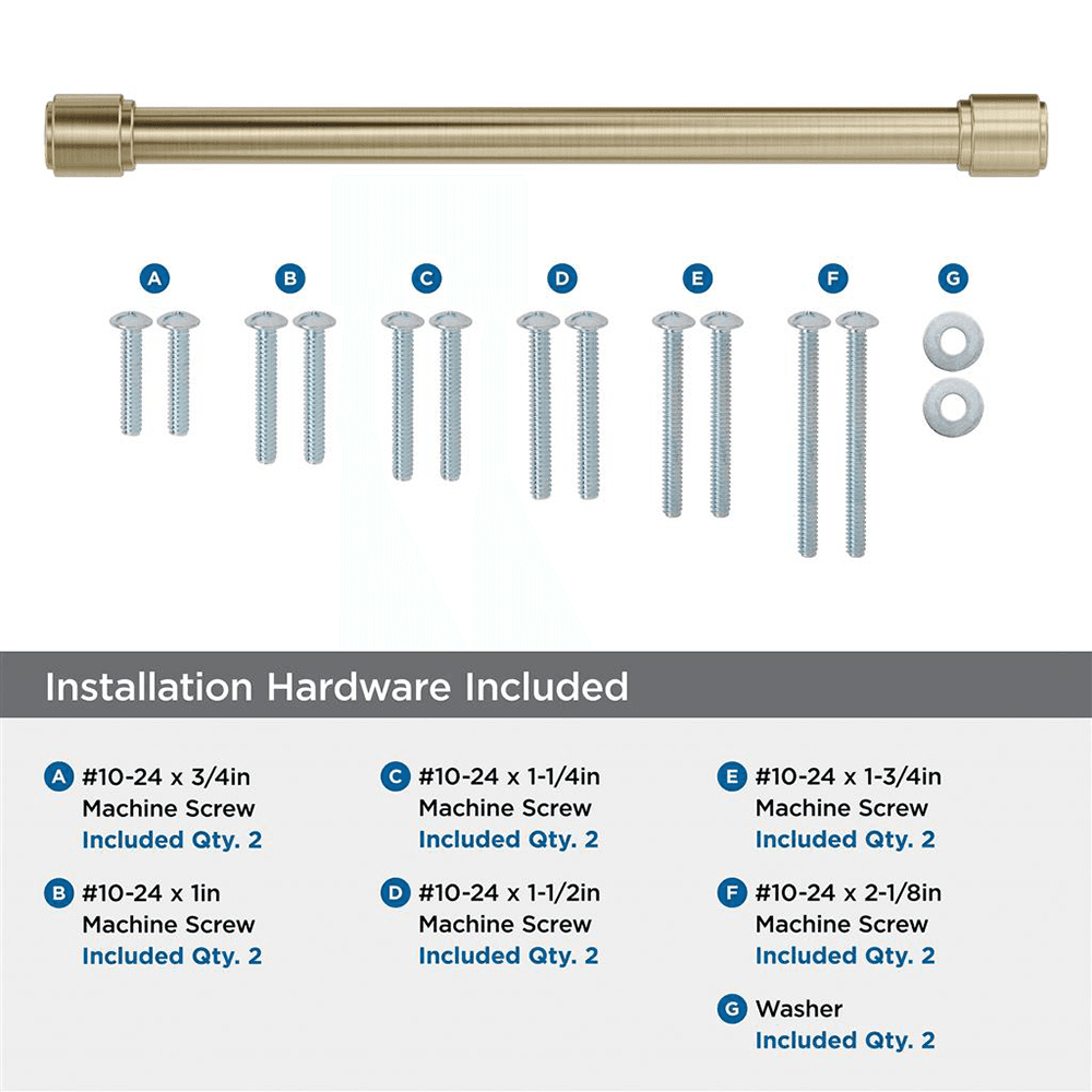 305mm Faircrest Appliance Pull, Golden Champagne Alt 2 - Image