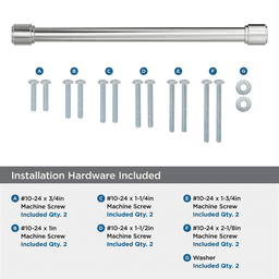 305mm Faircrest Appliance Pull, Polished Nickel Alt 2 - Image