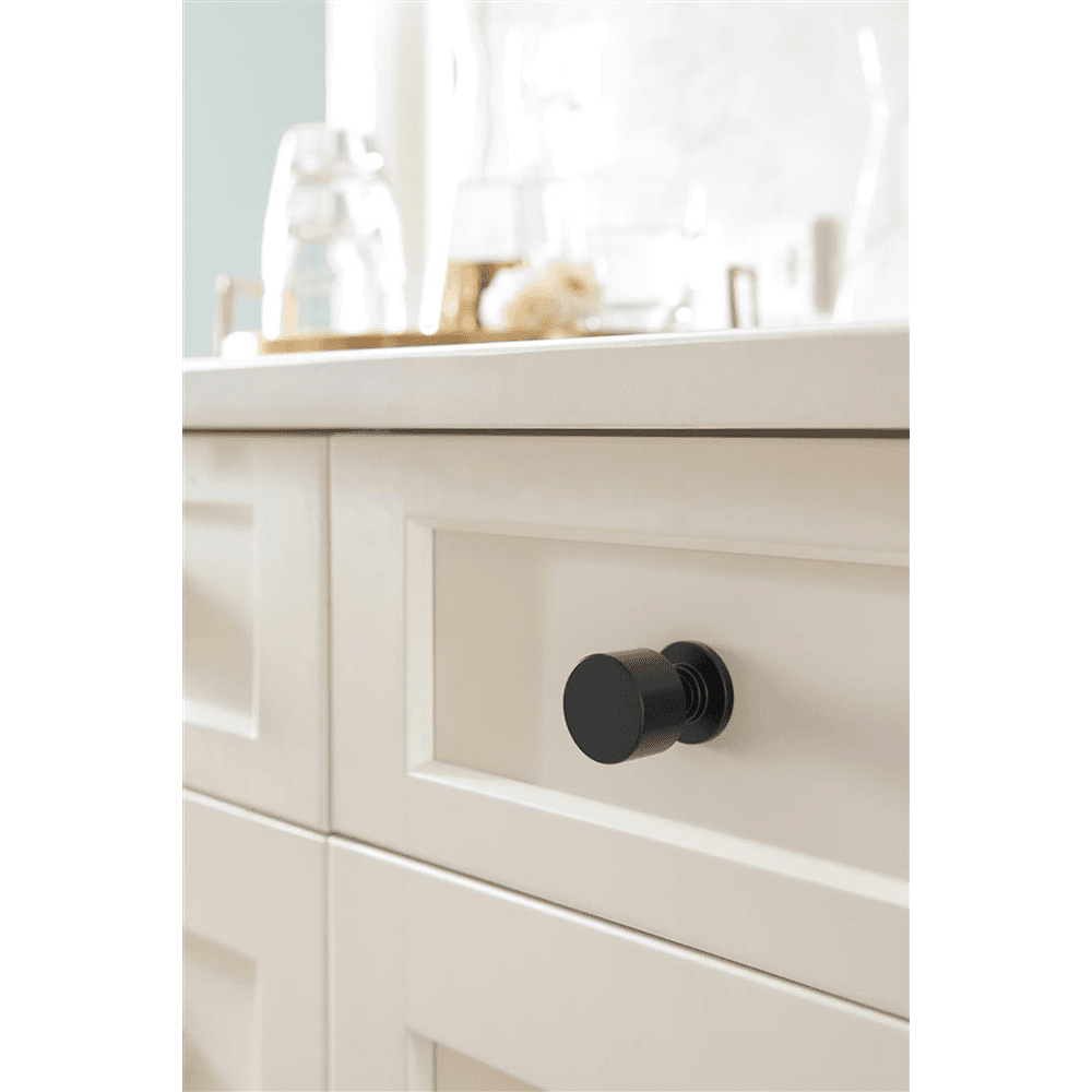 1" Balon Cabinet Knob, Matte Black Alt 3 - Image