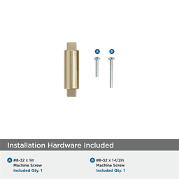 2" Balon Cabinet Knob, Golden Champagne Alt 2 - Image