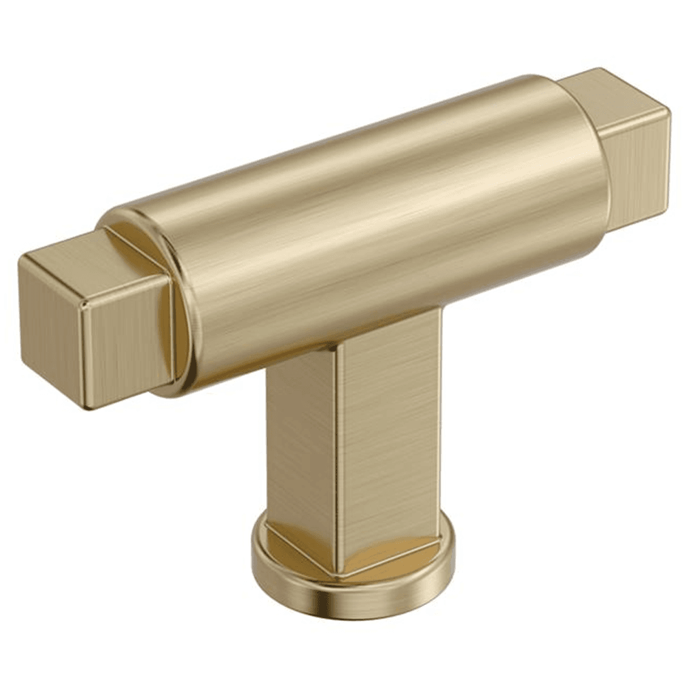 2" Balon Cabinet Knob, Golden Champagne Main - Image