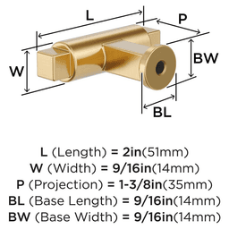 2" Balon Cabinet Knob, Champagne Bronze Alt 1 - Image