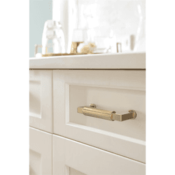 76mm Balon Cabinet Pull, Golden Champagne Alt 3 - Image
