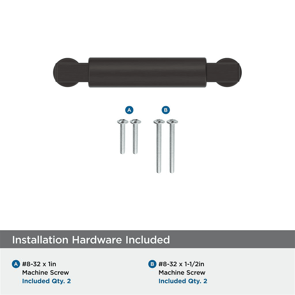 76mm Balon Cabinet Pull, Oil-Rubbed Bronze Alt 2 - Image