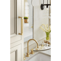 128mm Balon Cabinet Pull, Champagne Bronze Alt 3 - Image