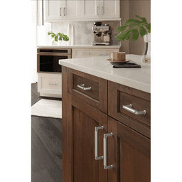 128mm Balon Cabinet Pull, Satin Nickel Alt 4 - Image