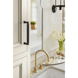 128mm Balon Cabinet Pull, Matte Black Alt 2 - Image