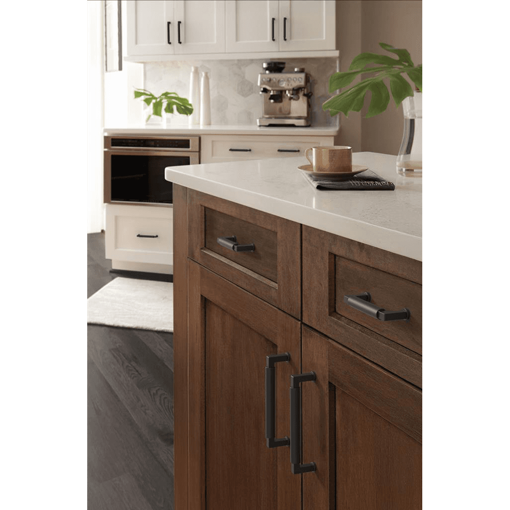 128mm Balon Cabinet Pull, Matte Black Alt 4 - Image