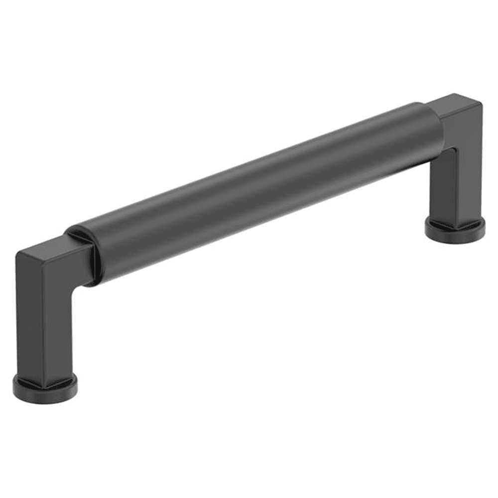 128mm Balon Cabinet Pull, Matte Black Main - Image