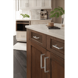 128mm Balon Cabinet Pull, Polished Nickel Alt 4 - Image