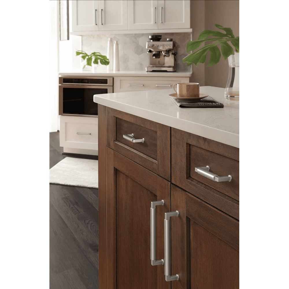 160mm Balon Cabinet Pull, Satin Nickel Alt 4 - Image