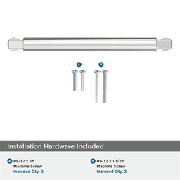 160mm Balon Cabinet Pull, Polished Nickel Alt 2 - Image