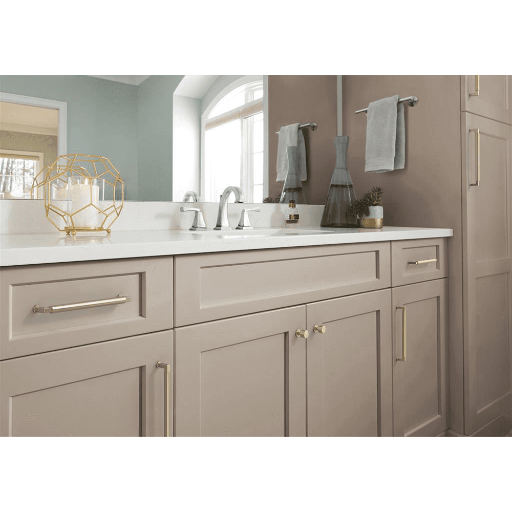 224mm Balon Cabinet Pull, Golden Champagne Alt 4 - Image