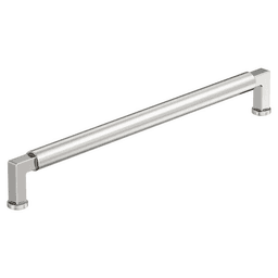 256mm Balon Cabinet Pull, Polished Nickel Main - Image