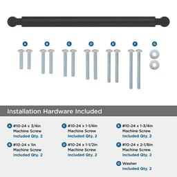305mm Balon Appliance Pull, Oil-Rubbed Bronze Alt 2 - Image