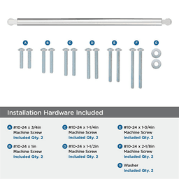 457mm Balon Appliance Pull, Polished Nickel Alt 2 - Image