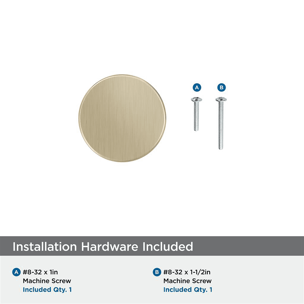 1-1/8" Balon Cabinet Knob, Golden Champagne Alt 2 - Image