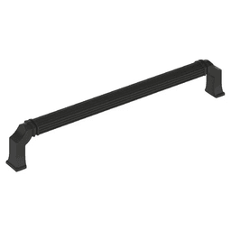 224mm Townsend Cabinet Pull, Matte Black Main - Image