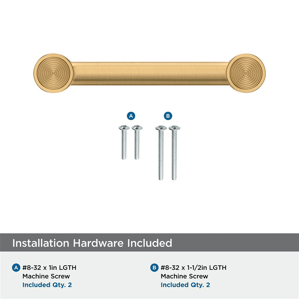 96mm Dupont Circle Cabinet Pull, Champagne Bronze Alt 2 - Image