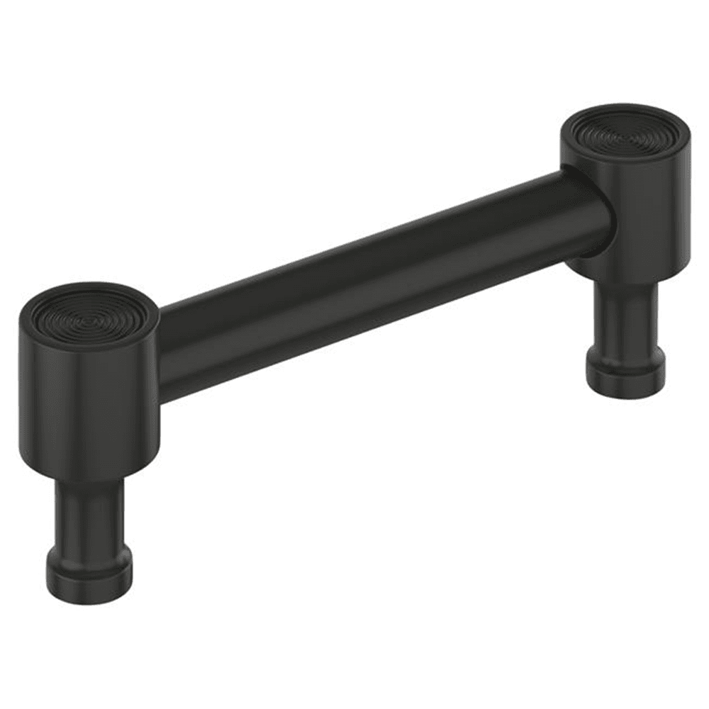 96mm Dupont Circle Cabinet Pull, Matte Black Main - Image