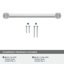 160mm Dupont Circle Cabinet Pull, Polished Chrome Alt 2 - Image