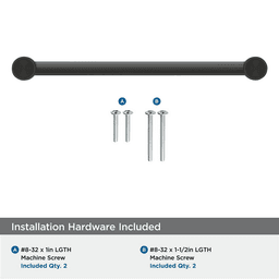 192mm Dupont Circle Cabinet Pull, Matte Black Alt 2 - Image