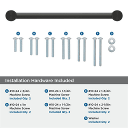 305mm Dupont Circle Appliance Pull, Matte Black Alt 2 - Image