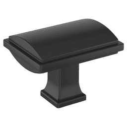 1-5/8" Townsend Cabinet Knob, Matte Black Main - Image