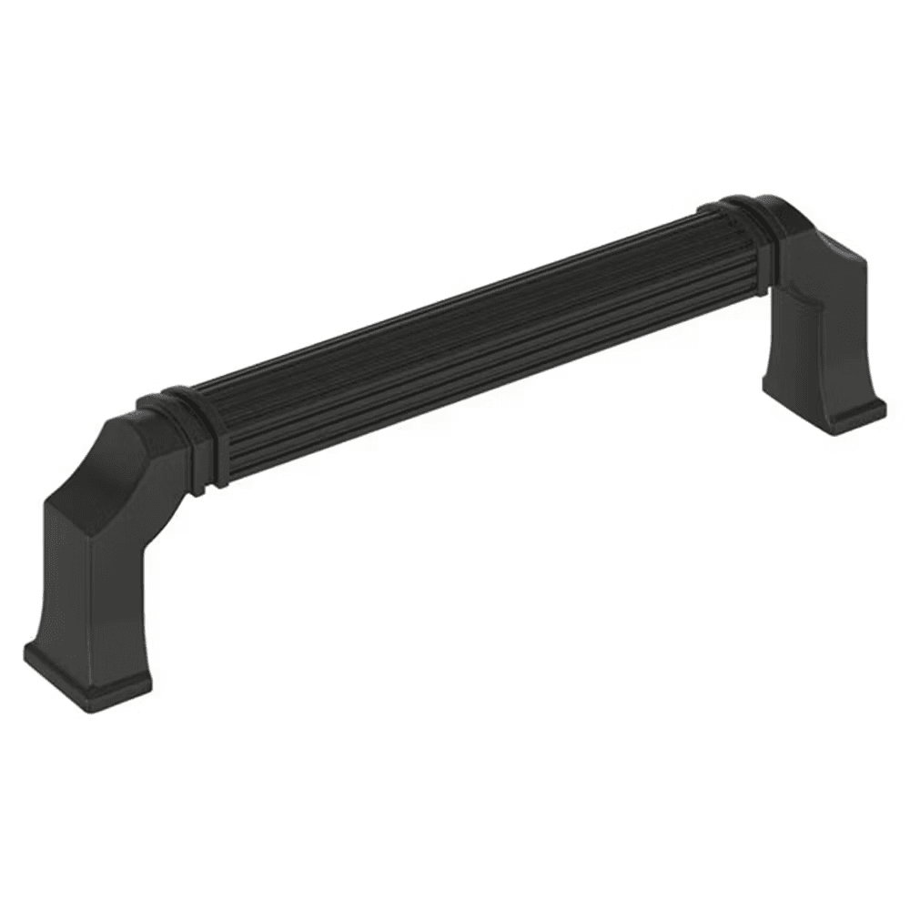 128mm Townsend Cabinet Pull, Matte Black Main - Image