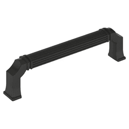 128mm Townsend Cabinet Pull, Matte Black Main - Image