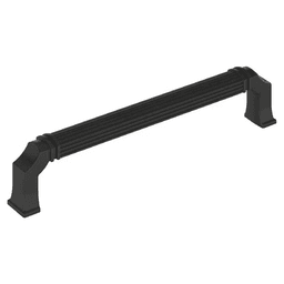 160mm Townsend Cabinet Pull, Matte Black Main - Image