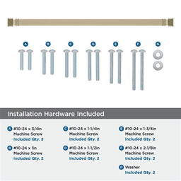 457mm Townsend Appliance Pull, Golden Champagne Alt 2 - Image