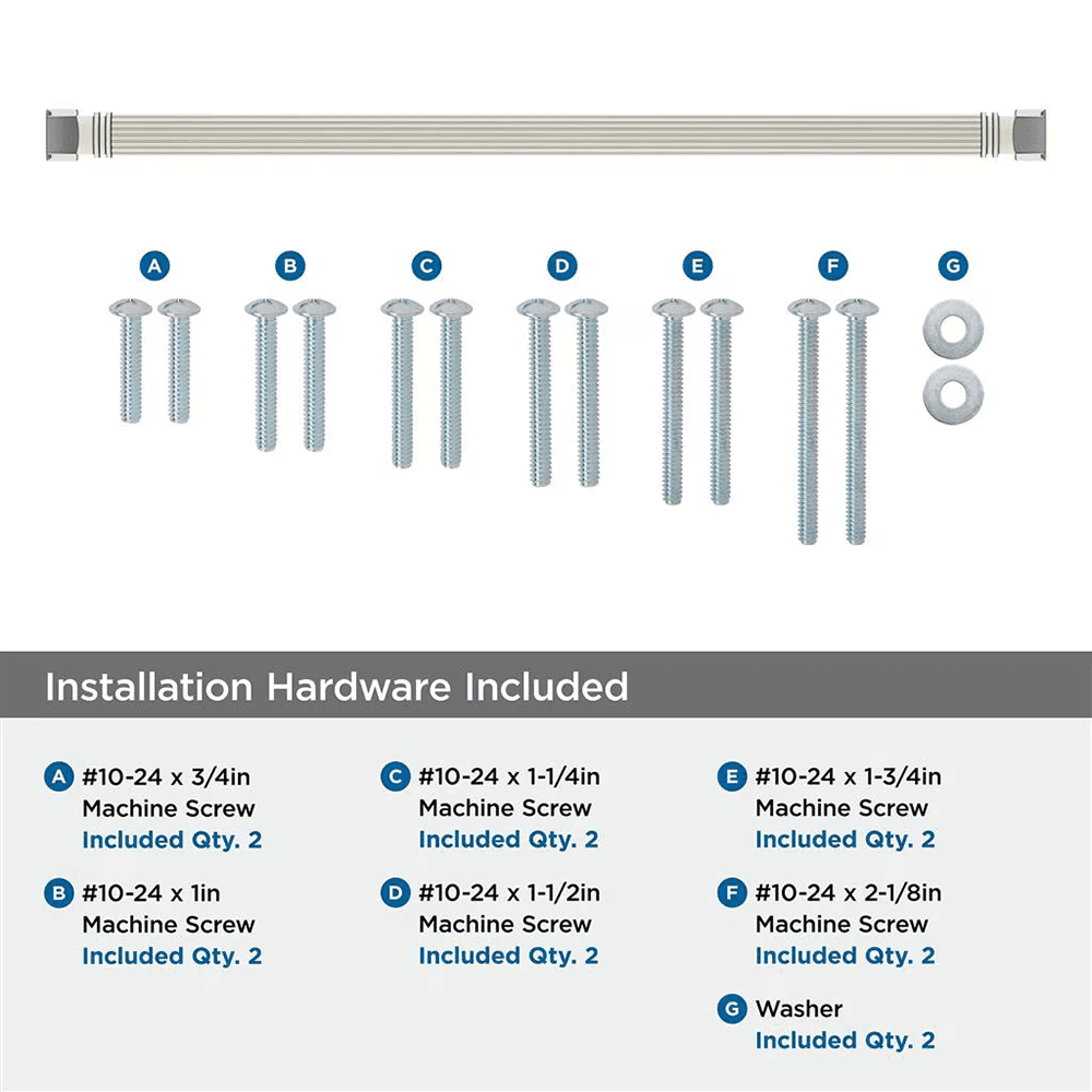 457mm Townsend Appliance Pull, Satin Nickel Alt 2 - Image