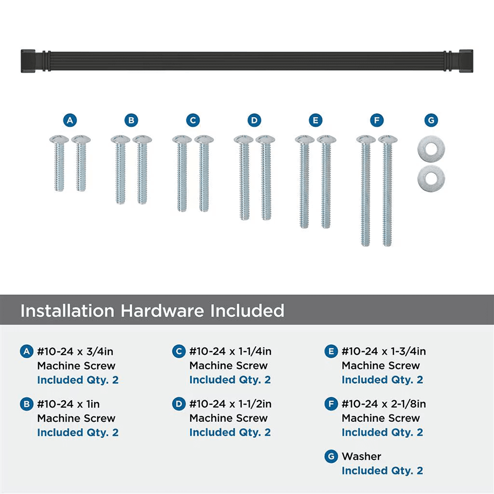 457mm Townsend Appliance Pull, Matte Black Alt 2 - Image