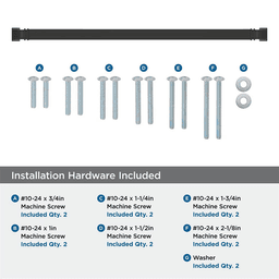 457mm Townsend Appliance Pull, Matte Black Alt 2 - Image