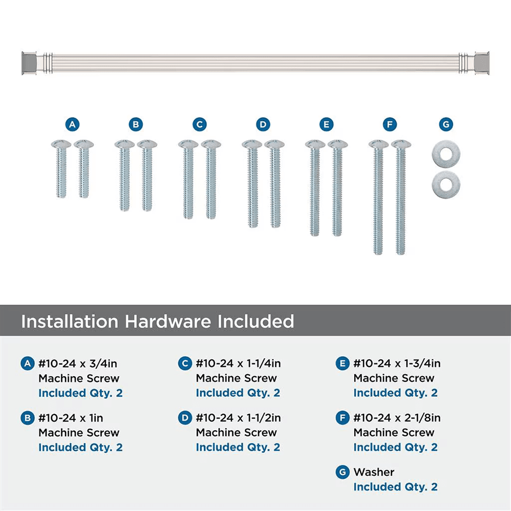 457mm Townsend Appliance Pull, Polished Nickel Alt 2 - Image