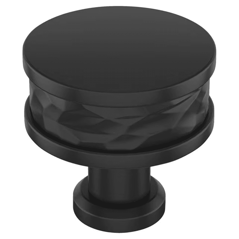 32mm Fairfax Cabinet Knob, Matte Black Main - Image