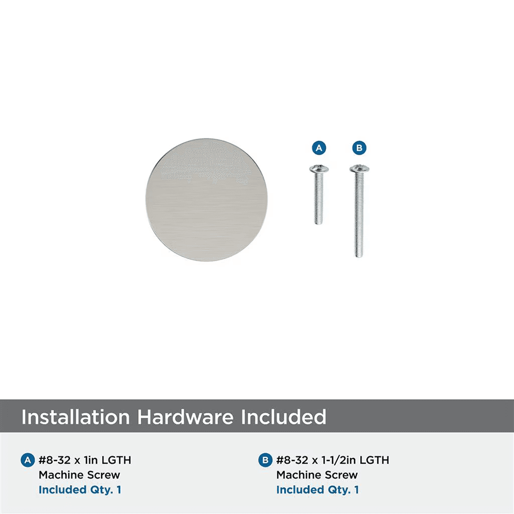 38mm Fairfax Cabinet Knob, Satin Nickel Alt 2 - Image