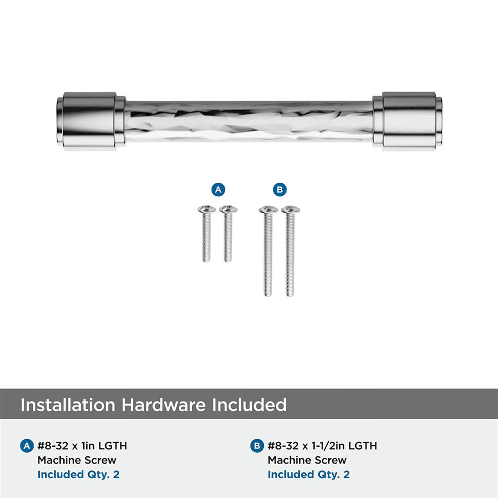 96mm Fairfax Cabinet Pull, Polished Chrome Alt 2 - Image