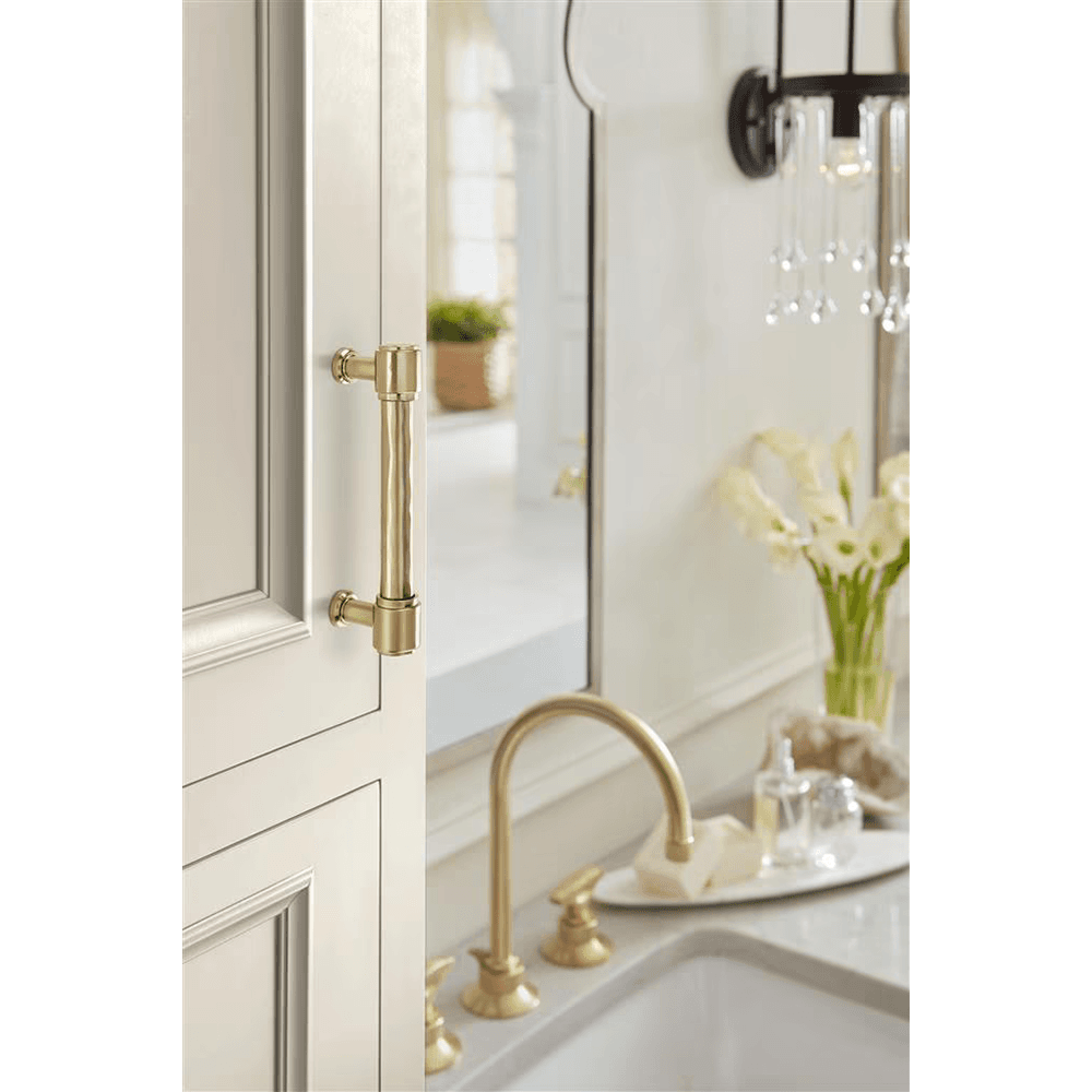 96mm Fairfax Cabinet Pull, Golden Champagne Alt 4 - Image