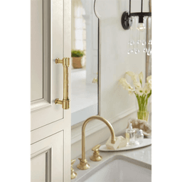 96mm Fairfax Cabinet Pull, Champagne Bronze Alt 4 - Image
