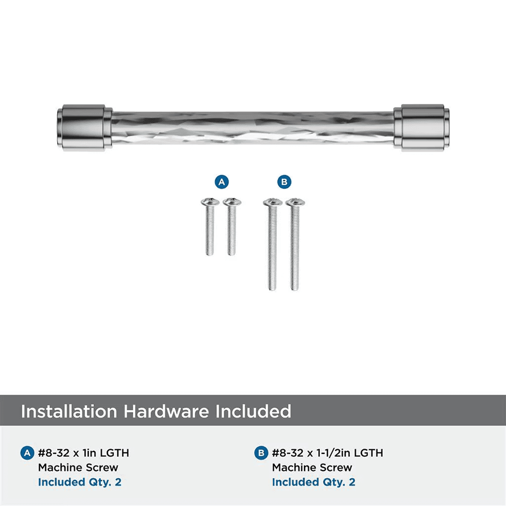128mm Fairfax Cabinet Pull, Polished Chrome Alt 2 - Image