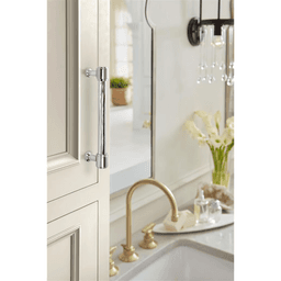 128mm Fairfax Cabinet Pull, Polished Chrome Alt 4 - Image