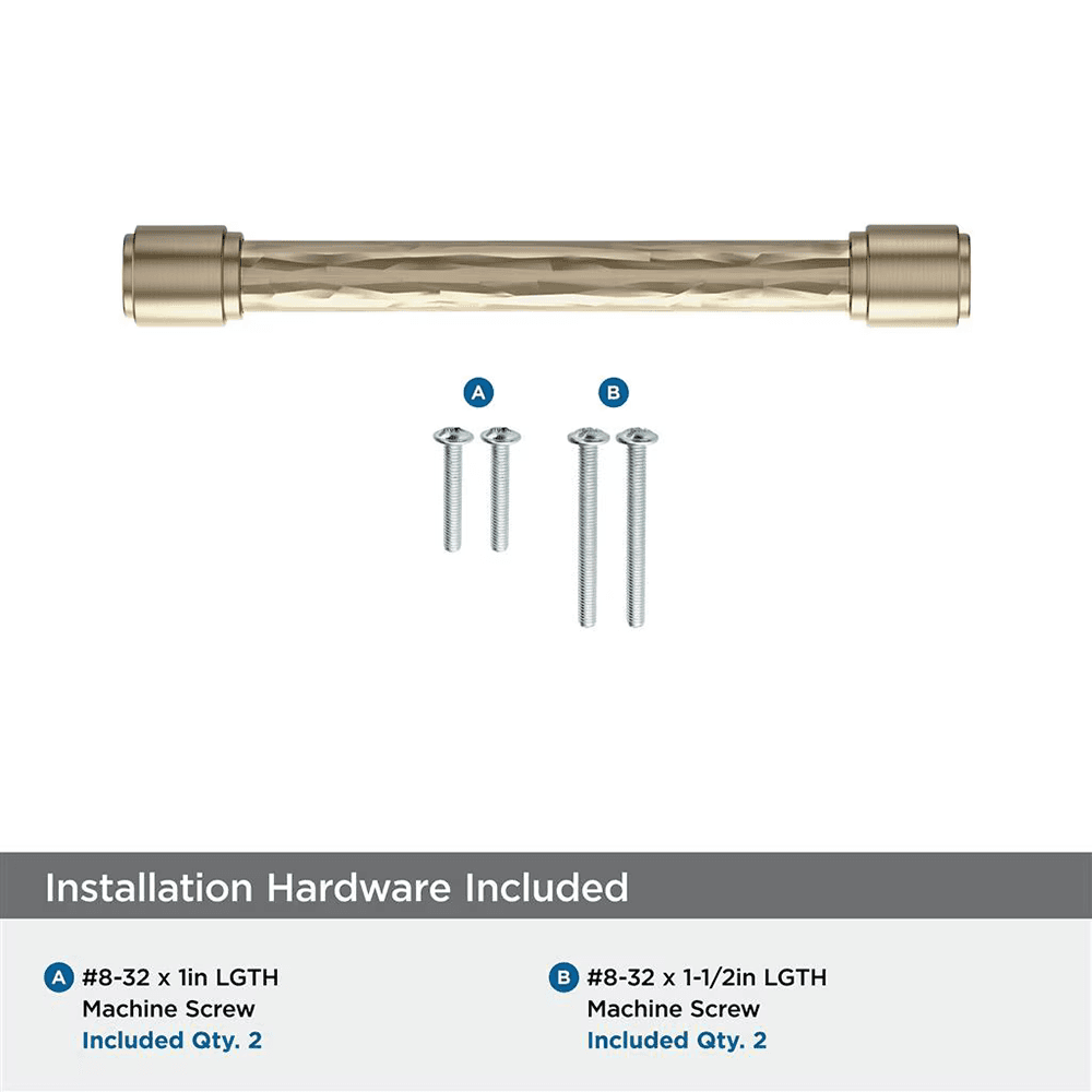128mm Fairfax Cabinet Pull, Golden Champagne Alt 2 - Image