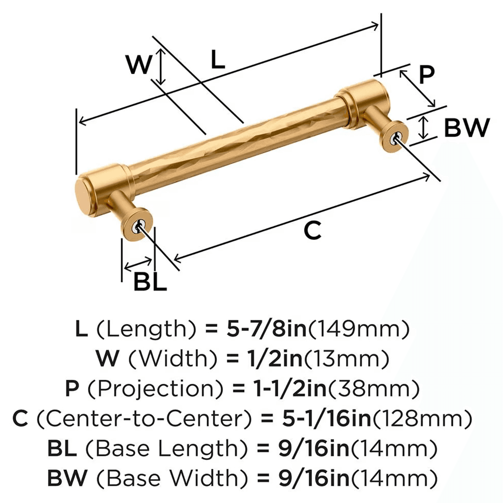 128mm Fairfax Cabinet Pull, Satin Nickel Alt 1 - Image