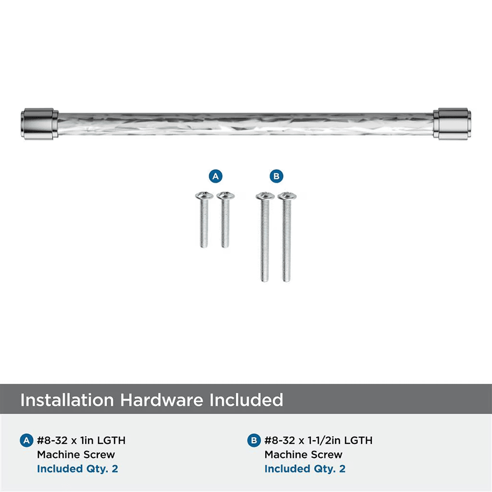 224mm Fairfax Cabinet Pull, Polished Chrome Alt 2 - Image