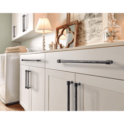 320mm Fairfax Cabinet Pull, Matte Black Alt 4 - Image